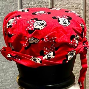 Minnie Mouse Adjustable Scrub Cap